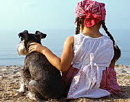 Die Insel Sardinien mit Hund